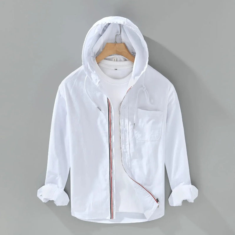CASA LINEN HOODIE