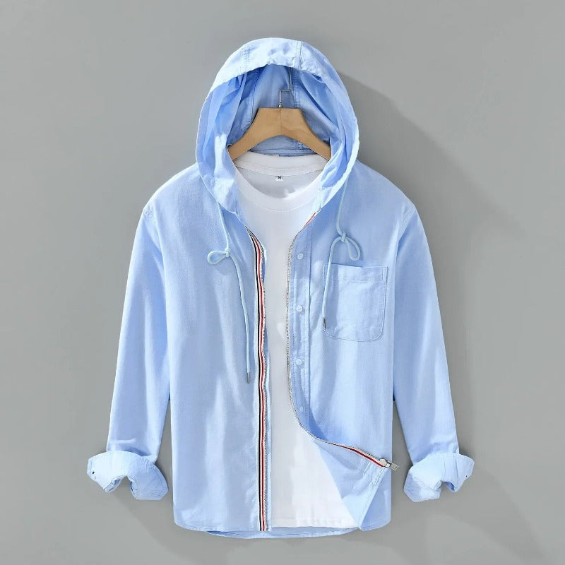 CASA LINEN HOODIE