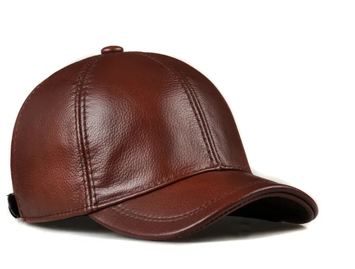 HeritageShear Leather Baseball Cap