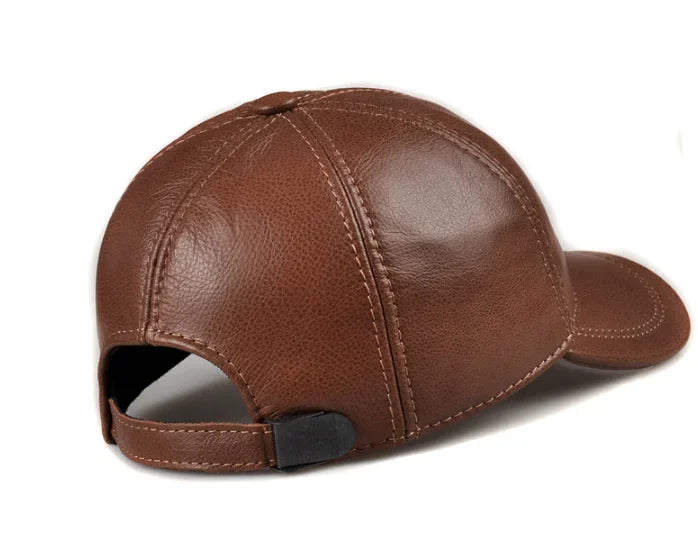 HeritageShear Leather Baseball Cap