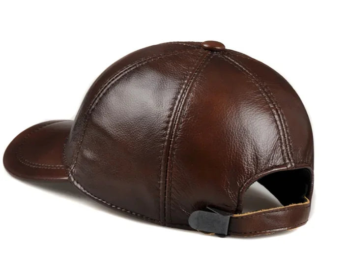 HeritageShear Leather Baseball Cap