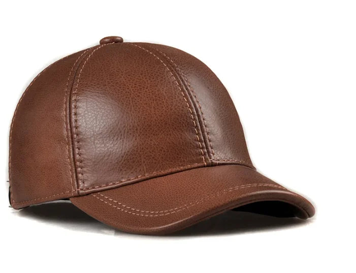 HeritageShear Leather Baseball Cap