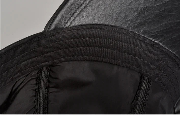 HeritageShear Leather Baseball Cap