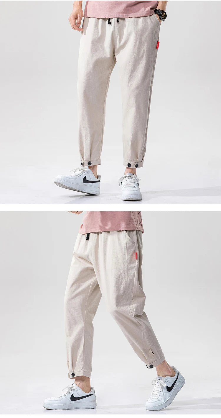 Theo Slim Fit Cotton Pants
