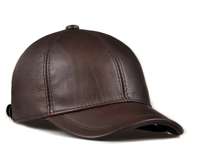 HeritageShear Leather Baseball Cap