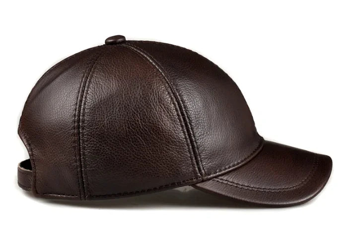 HeritageShear Leather Baseball Cap