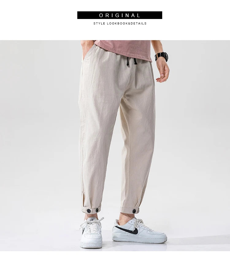Theo Slim Fit Cotton Pants