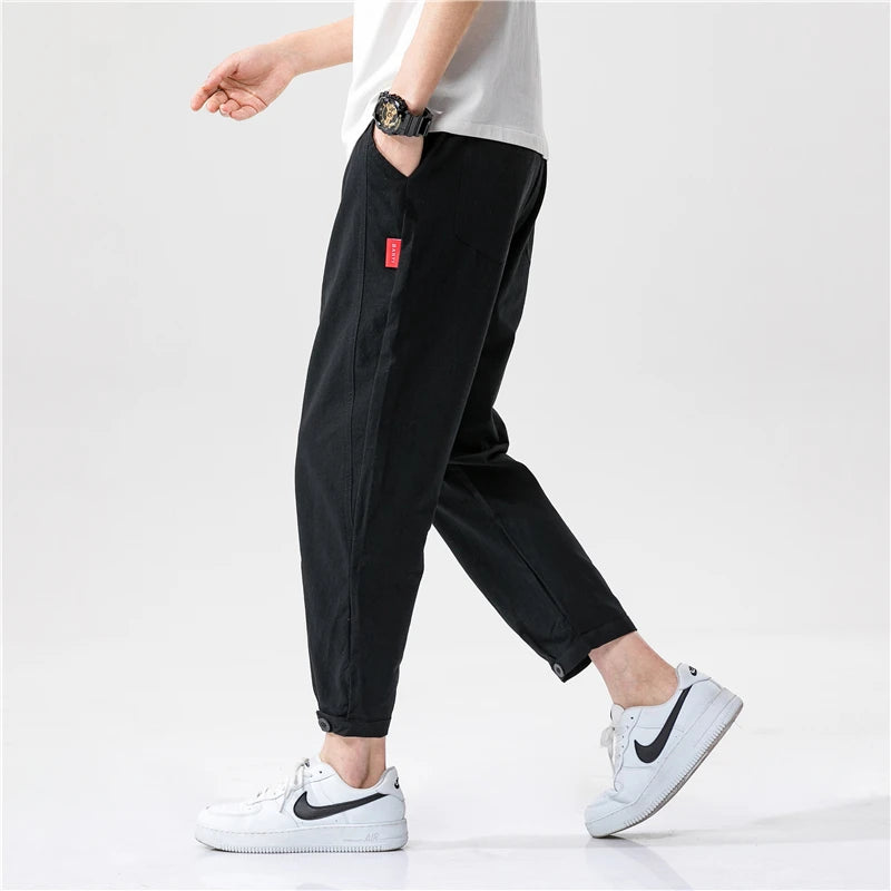 Theo Slim Fit Cotton Pants