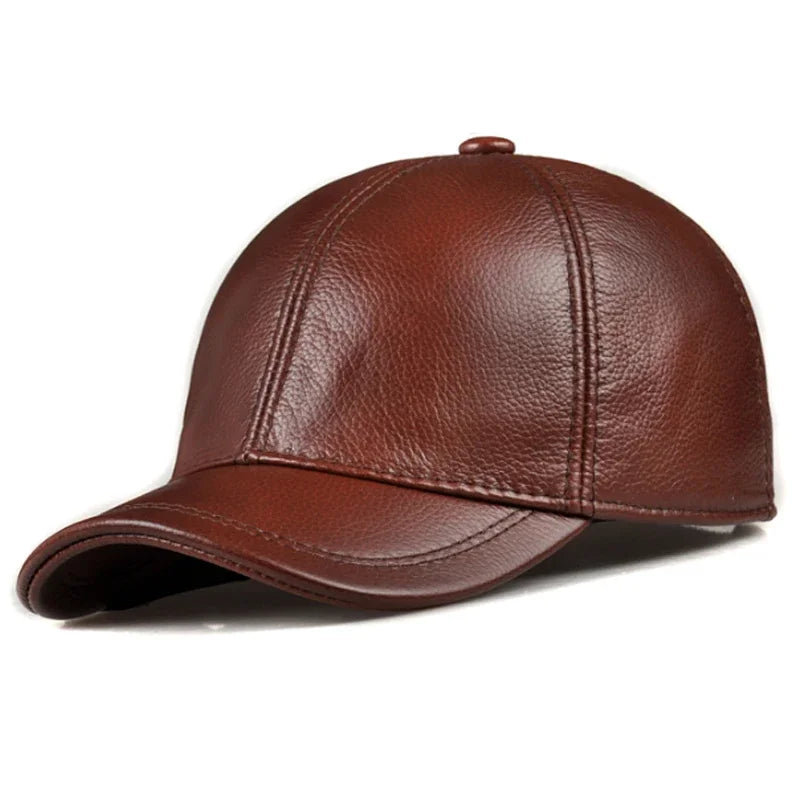 HeritageShear Leather Baseball Cap