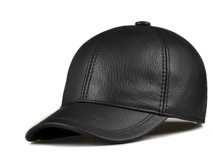 HeritageShear Leather Baseball Cap