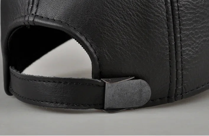 HeritageShear Leather Baseball Cap