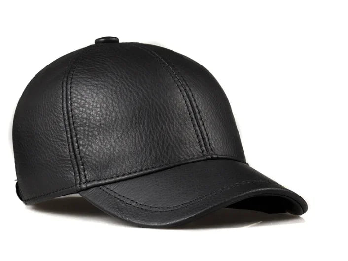 HeritageShear Leather Baseball Cap