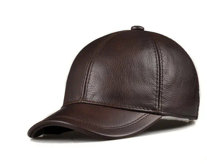 HeritageShear Leather Baseball Cap