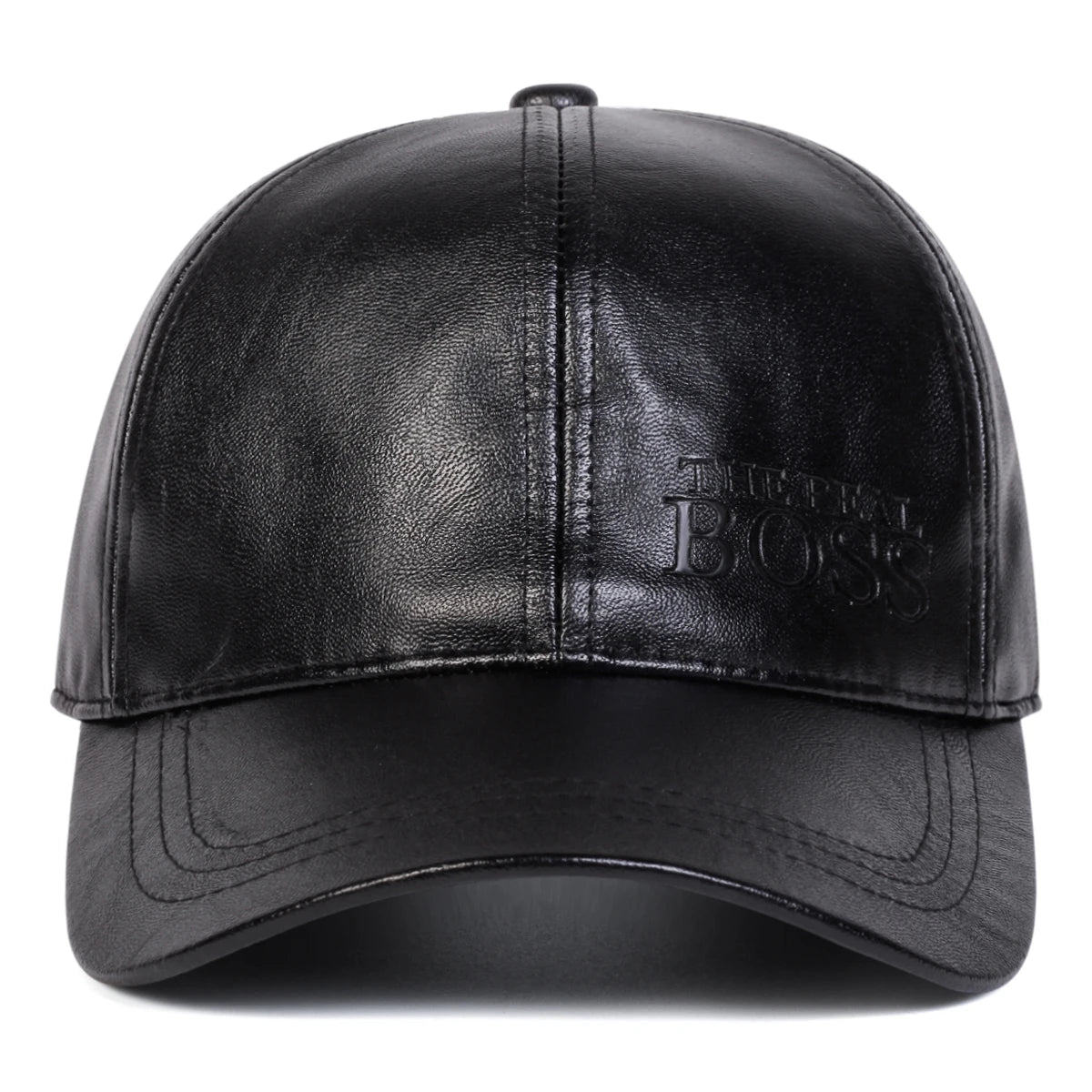 FrostLine Leather Baseball Cap