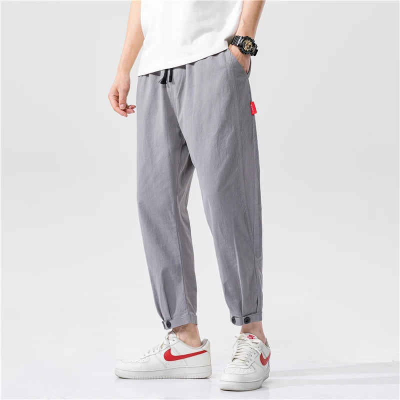 Theo Slim Fit Cotton Pants