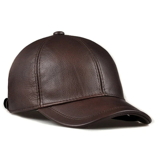 HeritageShear Leather Baseball Cap