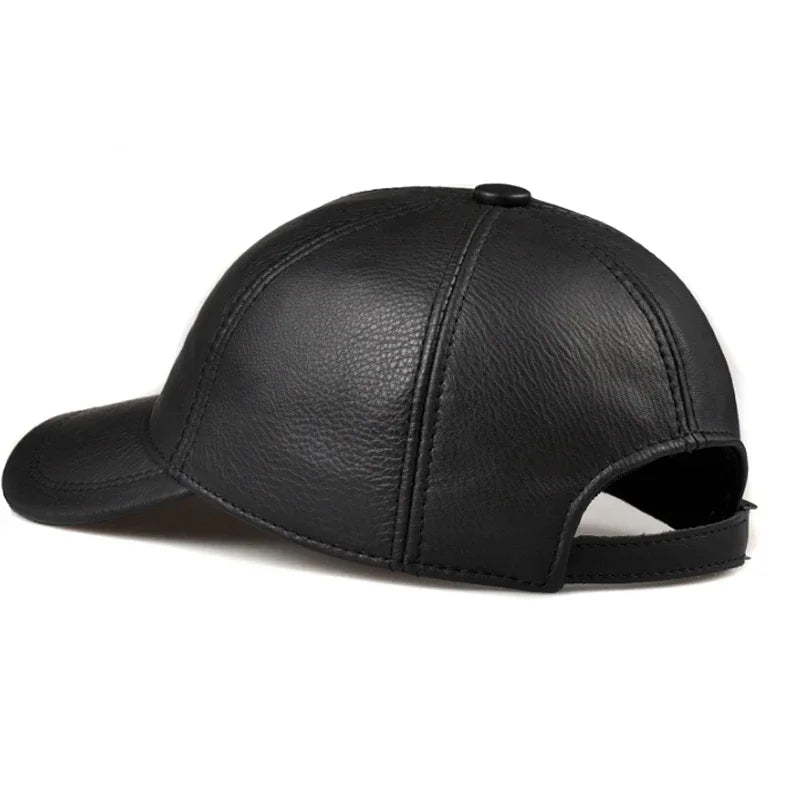 HeritageShear Leather Baseball Cap