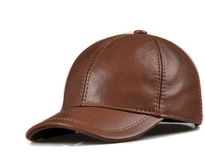 HeritageShear Leather Baseball Cap