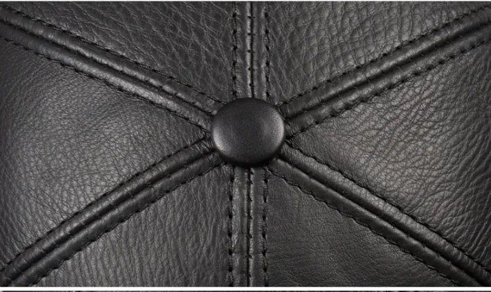 HeritageShear Leather Baseball Cap