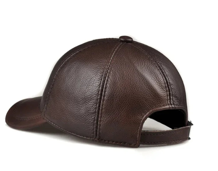 HeritageShear Leather Baseball Cap