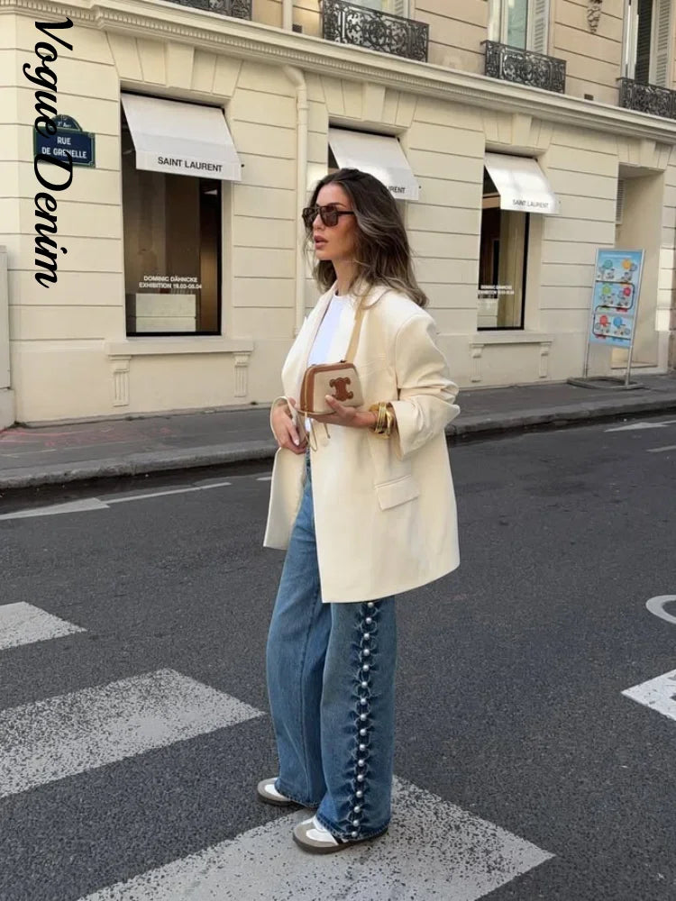 ABBIE WIDE MID-WAISTED JEANS
