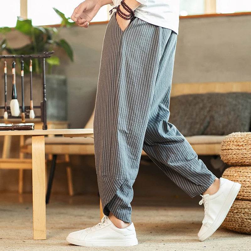 KYOTO LINEN 2.0  CROPPED PANTS