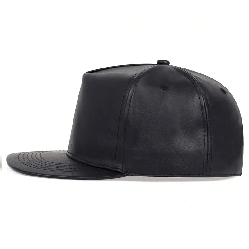 MetroFlex Leather Snapback
