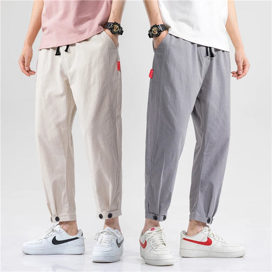 Theo Slim Fit Cotton Pants