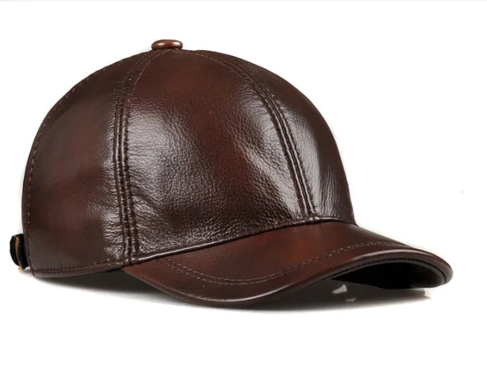 HeritageShear Leather Baseball Cap