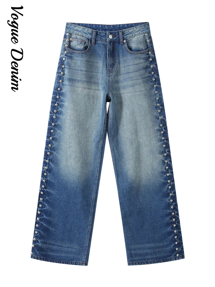 ABBIE WIDE MID-WAISTED JEANS
