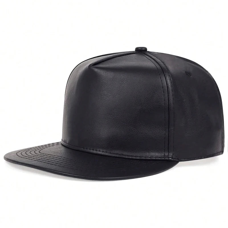 MetroFlex Leather Snapback