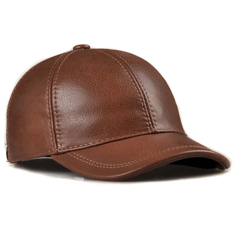 HeritageShear Leather Baseball Cap