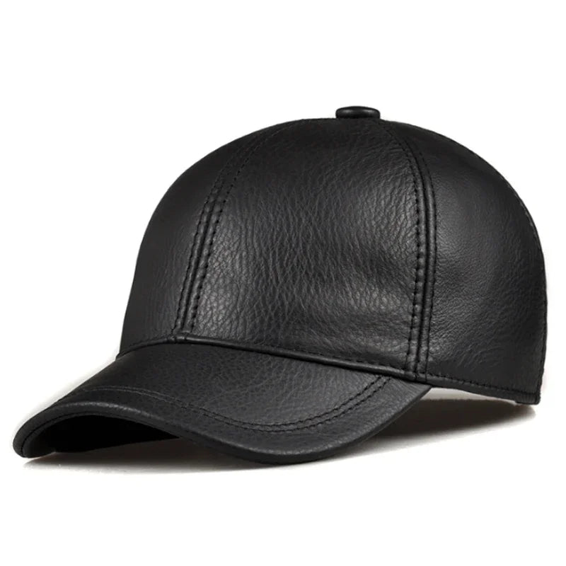 HeritageShear Leather Baseball Cap