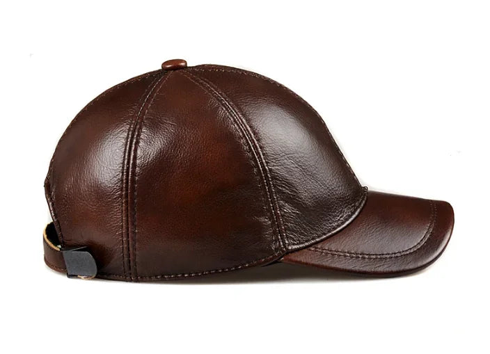 HeritageShear Leather Baseball Cap