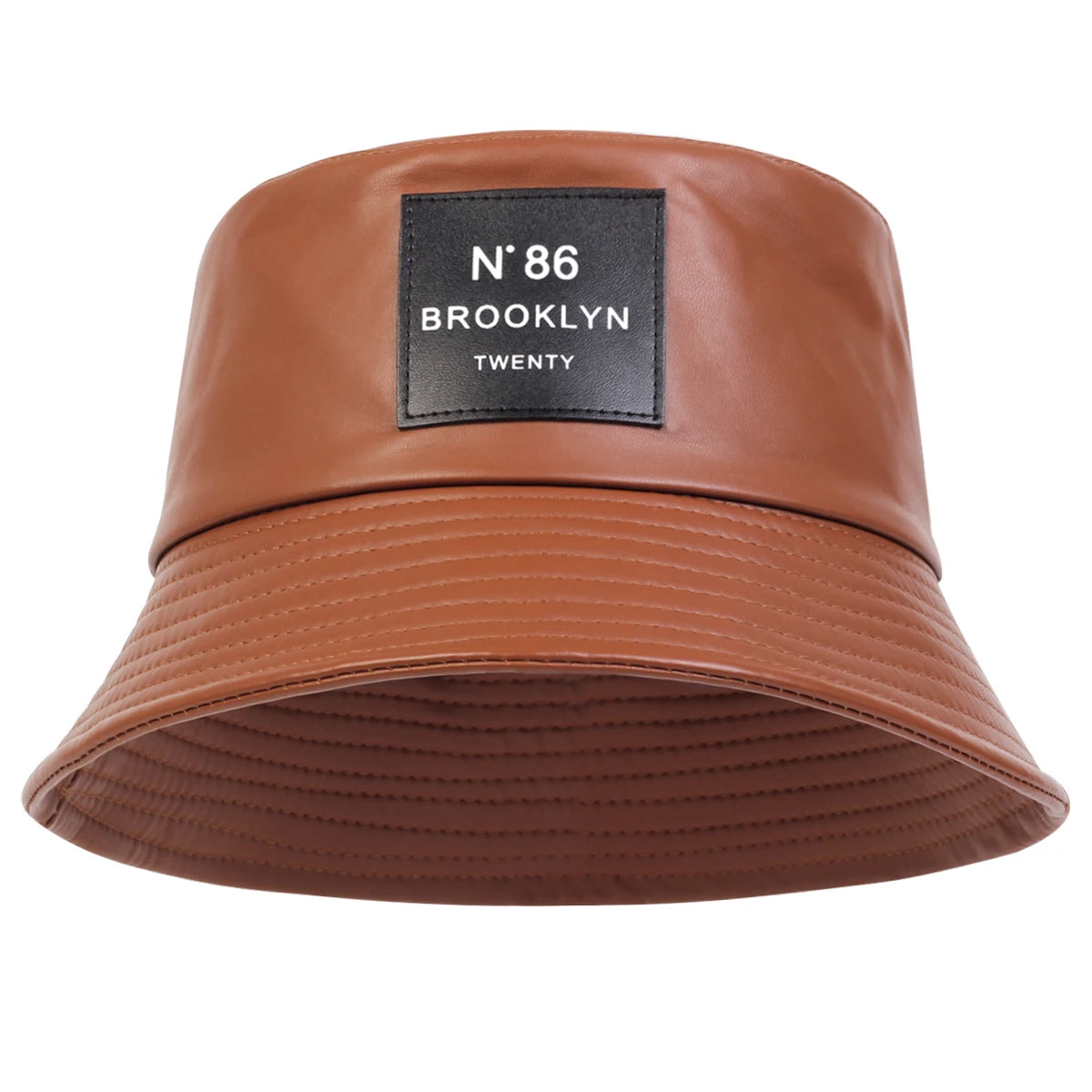 Brooklyn Leather Bucket Hat