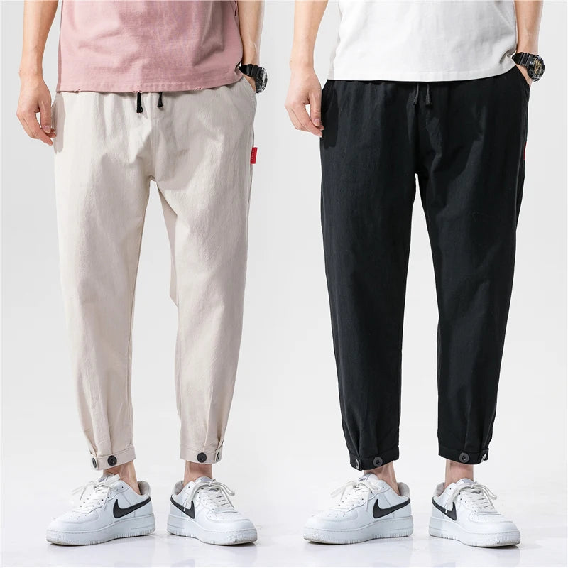 Theo Slim Fit Cotton Pants