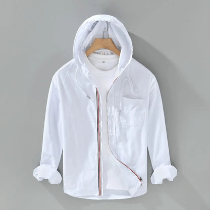CASA LINEN HOODIE
