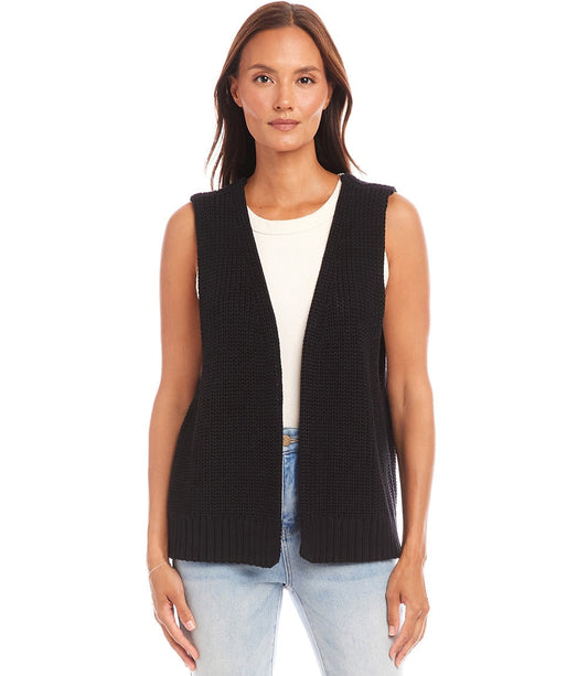 Open Sweater Vest
