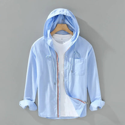 CASA LINEN HOODIE