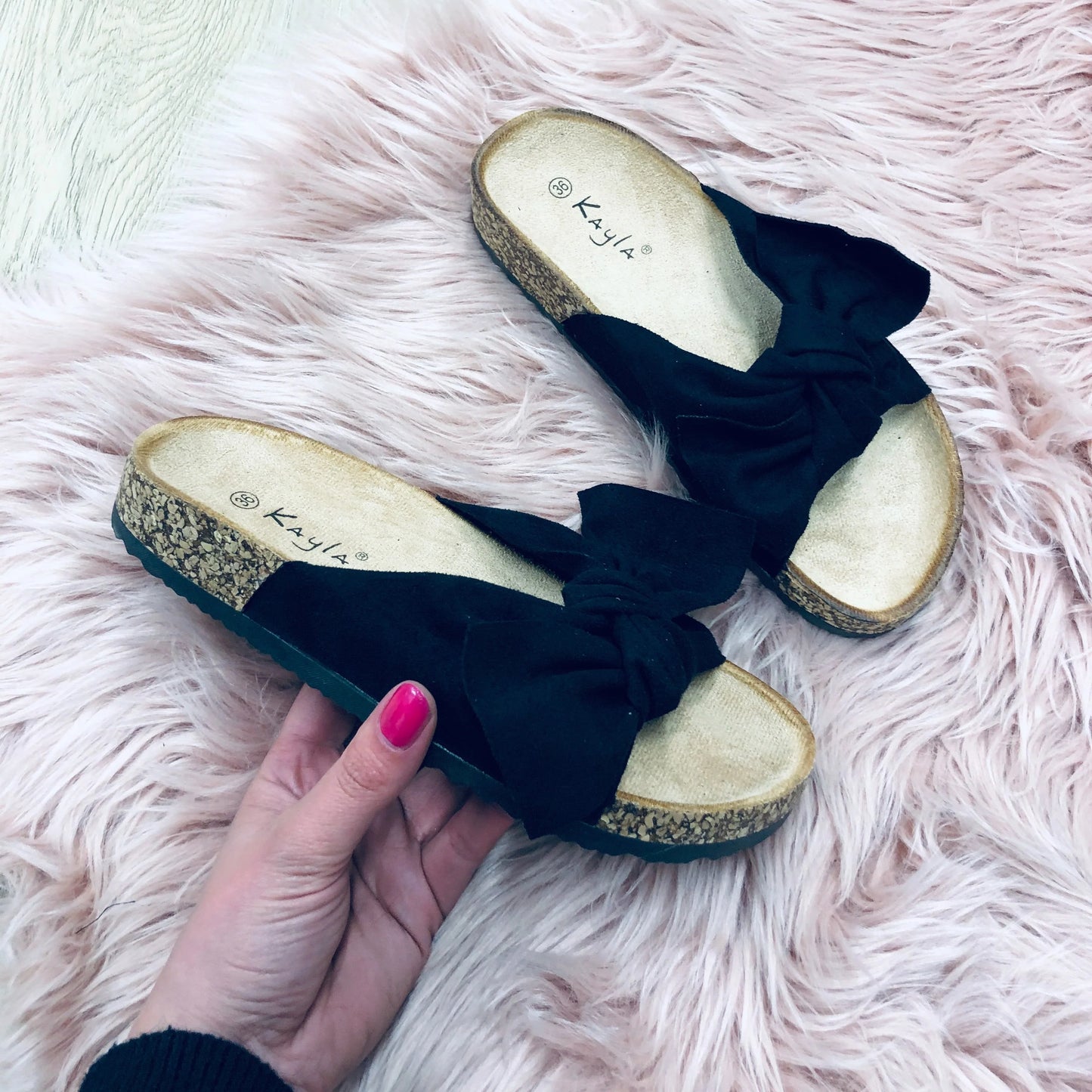 Roxy Leopard Bow Mules