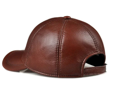 HeritageShear Leather Baseball Cap