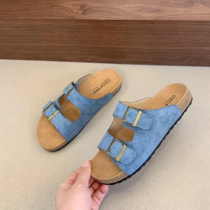 Piper Double Buckle Clogs
