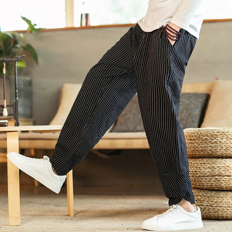 KYOTO LINEN 2.0  CROPPED PANTS