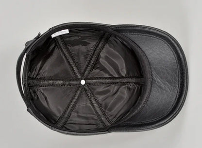 HeritageShear Leather Baseball Cap