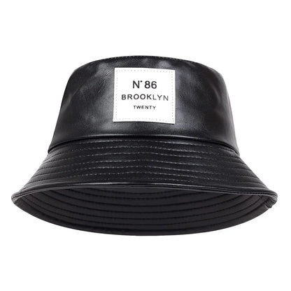 Brooklyn Leather Bucket Hat