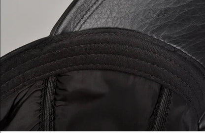 HeritageShear Leather Baseball Cap