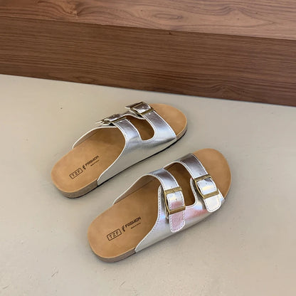 Piper Double Buckle Clogs