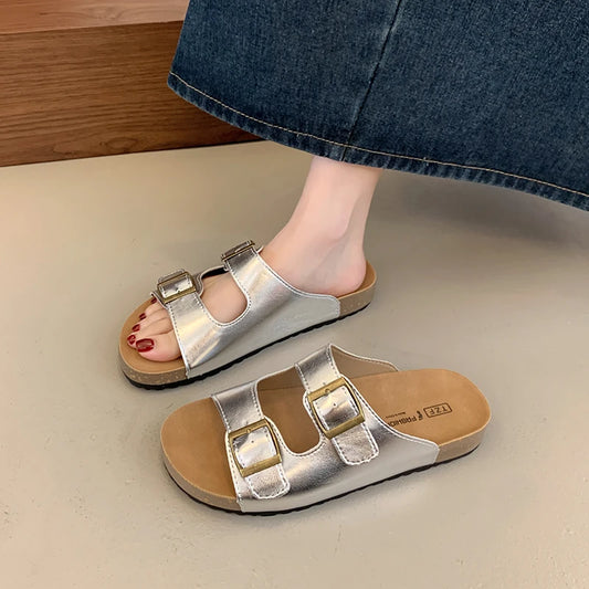 Piper Double Buckle Clogs