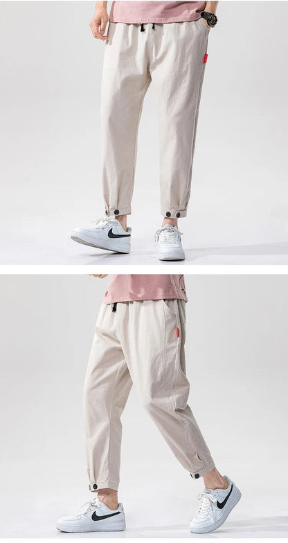 Theo Slim Fit Cotton Pants