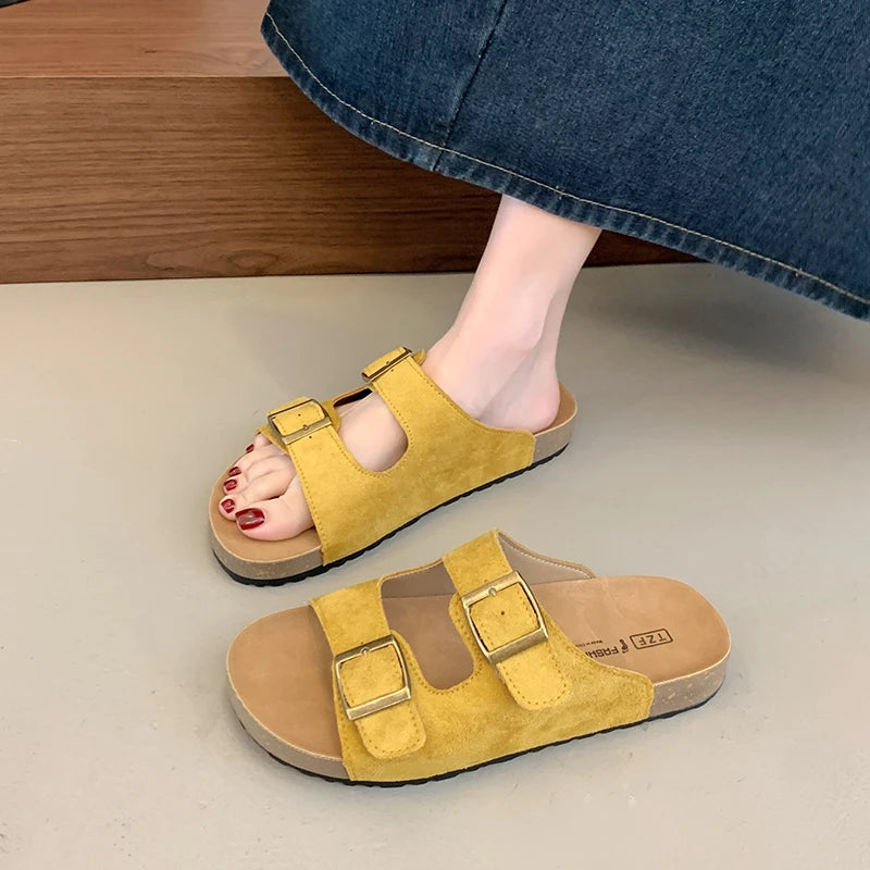 Piper Double Buckle Clogs